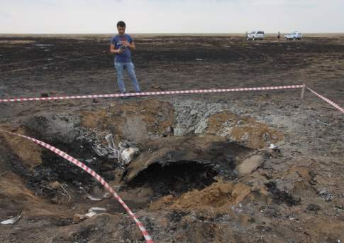 Законным полигоном назвал территорию падения фрагмента российской ракеты в 16 км от села в ЗКО глава минобороны РК